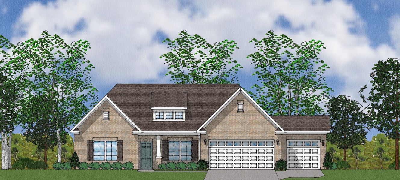 Representative exterior photo of a completed home built from the Callista - Winsome Collection by Mungo Homes in Cadence, Greensboro, NC (Image 22). Representative exterior photo of a completed home built from the Callista - Winsome Collection by Mungo Homes in Cadence, Greensboro, NC (Image 22).