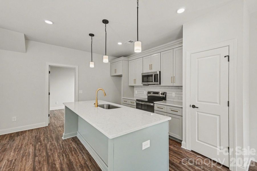 Furnished interior view inside a new home in , Mooresville (Image 5).