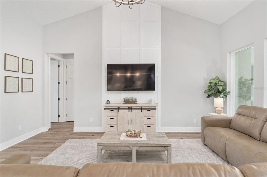 Furnished interior view inside a new home in , Oxford (Image 37).