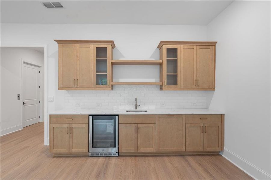 Furnished interior view inside a new home in Waterside Single Family, Peachtree Corners (Image 39). Furnished interior view inside a new home in Waterside Single Family, Peachtree Corners (Image 39).