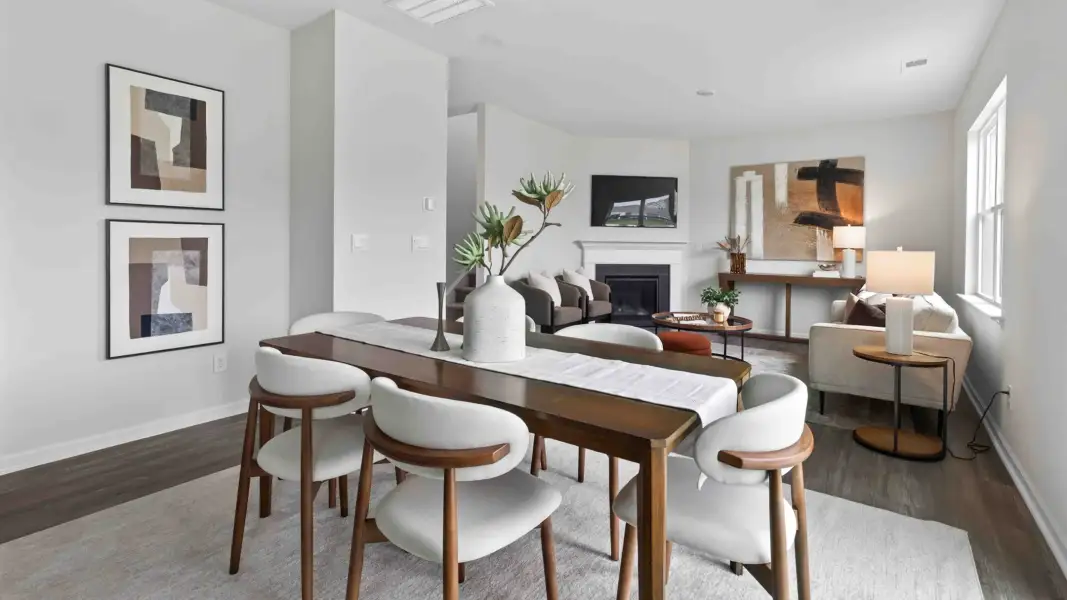 Furnished interior view inside a new home in Silverstein, Salisbury (Image 7).