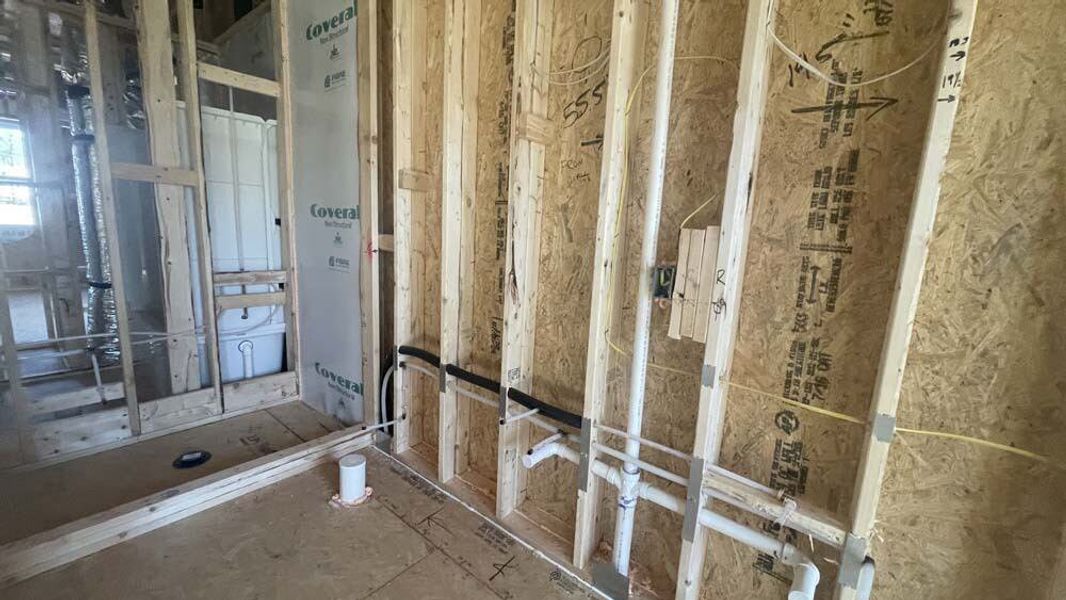 Primary Bathroom Construction Progress