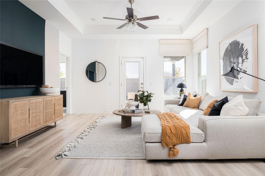MODEL HOME images may NOT be consistent with the finished product.