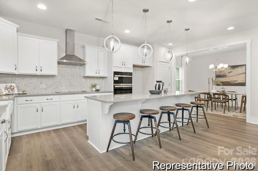 Furnished interior view inside a new home in Morrow Brook, Albemarle (Image 3).