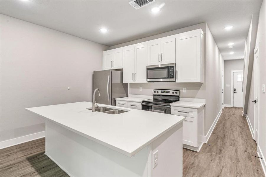 Furnished interior view inside a new home in , Stephenville (Image 4).