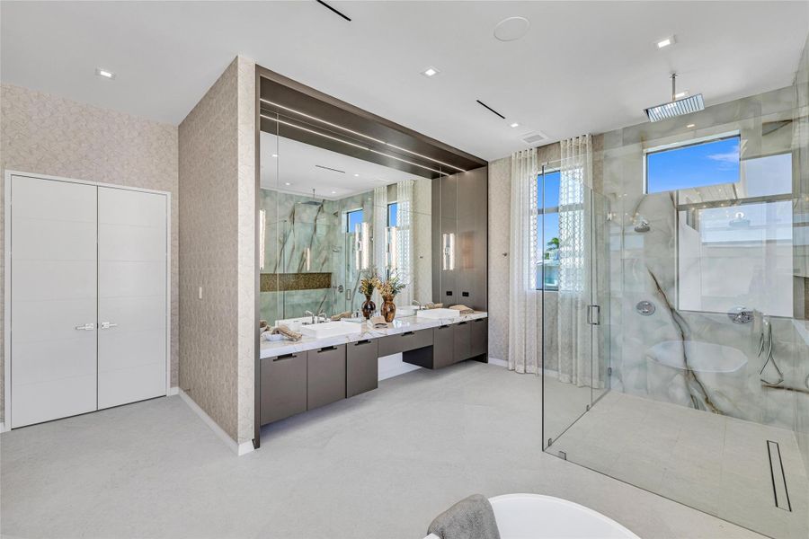 Furnished interior view inside a new home in , Fort Lauderdale (Image 2).