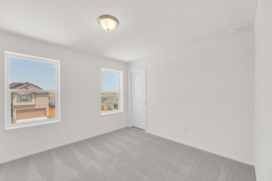 Spacious, unfurnished interior of a new home in Sonterra - Cool Water, Jarrell (Image 32).