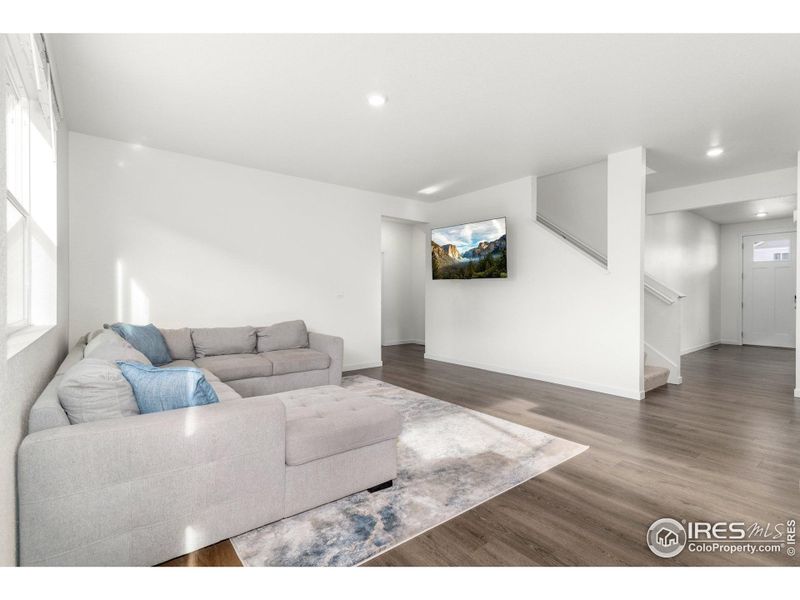Furnished interior view inside a new home in Northridge Estates, Greeley (Image 16).