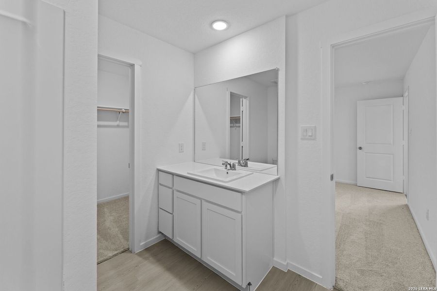 Furnished interior view inside a new home in Guadalupe Ridge, New Braunfels (Image 8).