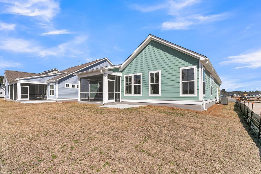 Exterior details and patio area of a home in , Summerville (Image 25). Exterior details and patio area of a home in , Summerville (Image 25).