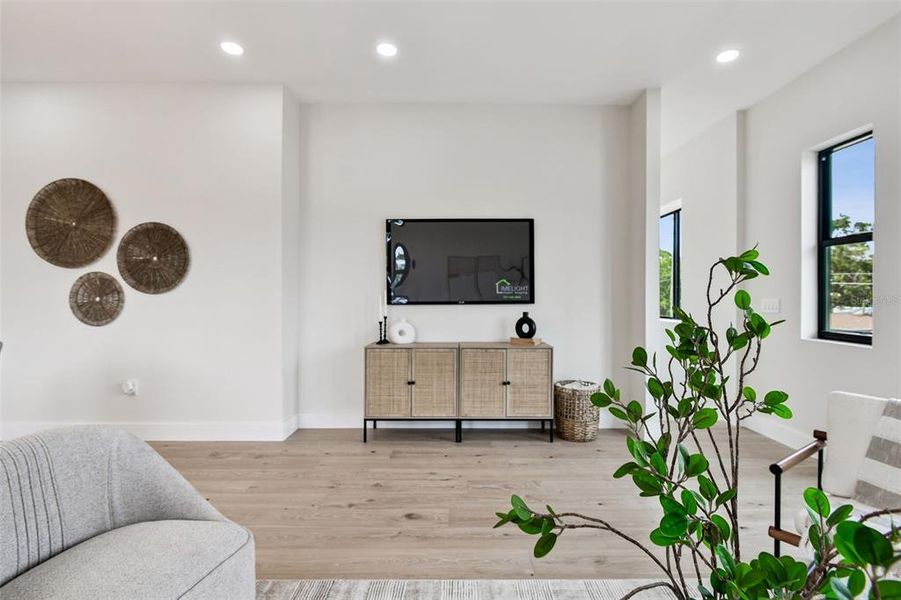 Furnished interior view inside a new home in , St. Petersburg (Image 8).