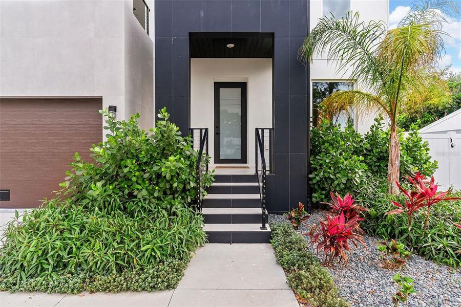 Exterior details and patio area of a home in , Tampa (Image 4). Exterior details and patio area of a home in , Tampa (Image 4).