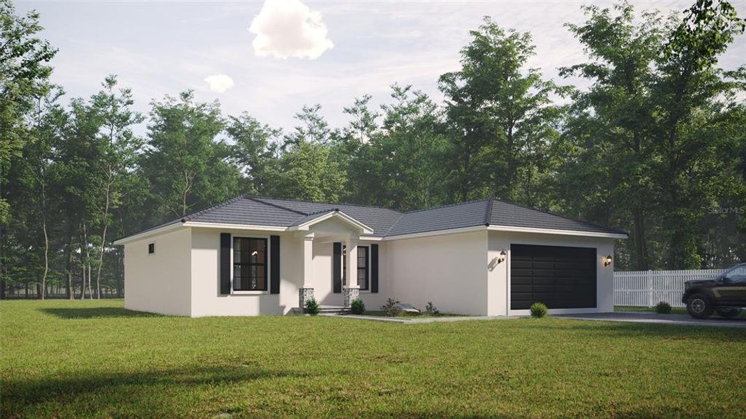 Exterior details and patio area of a home in , Brooksville (Image 4).