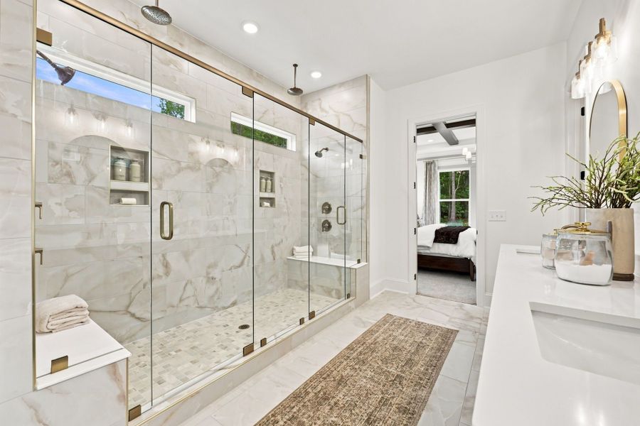 Representative furnished interior of a home built from the The Barrington by Davidson Homes LLC in Ashland, Holly Springs (Image 28).