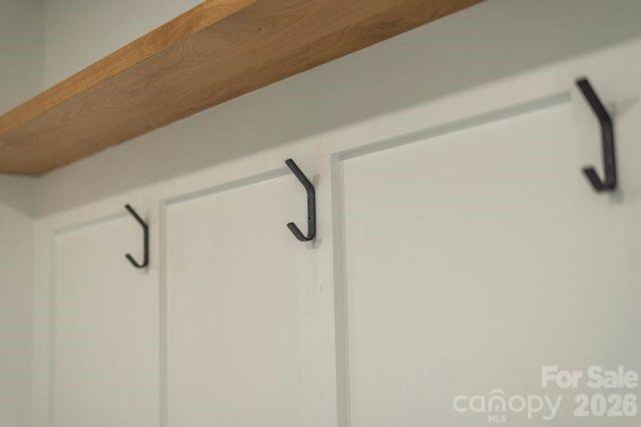 Close-up of interior finishes inside a home in , Asheville (Image 10).