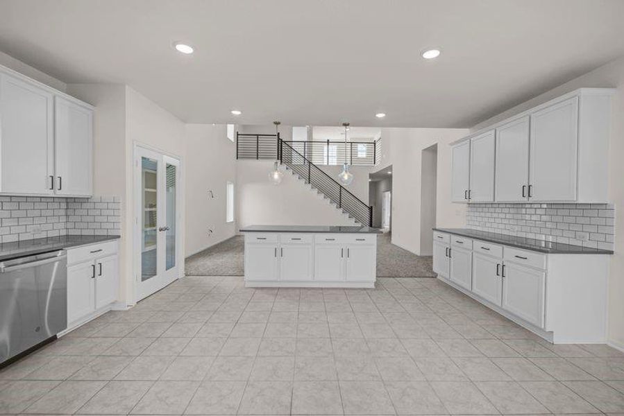 Furnished interior view inside a new home in , Pearland (Image 13). Furnished interior view inside a new home in , Pearland (Image 13).