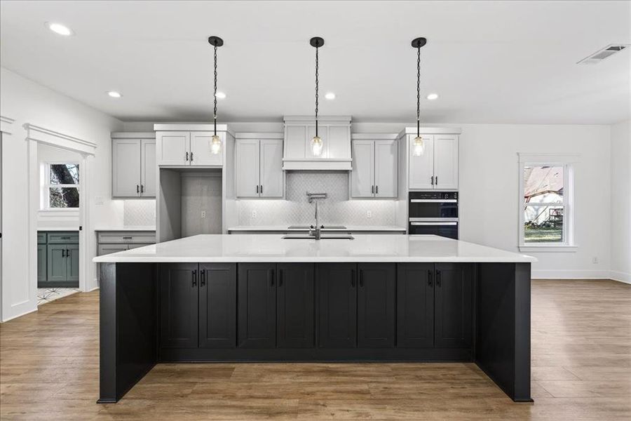 Furnished interior view inside a new home in , Enchanted Oaks (Image 5).