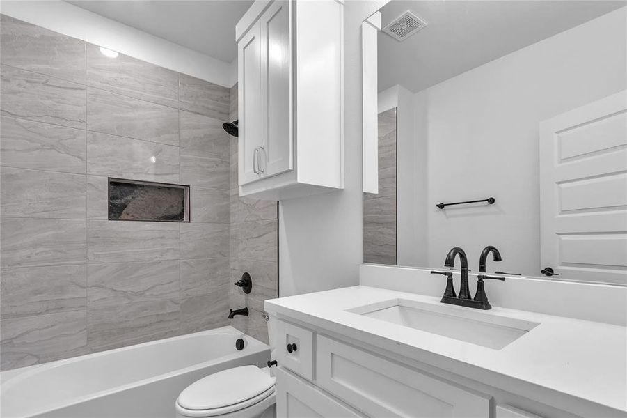 Full bathroom designer fixtures and tile Full bathroom designer fixtures and tile