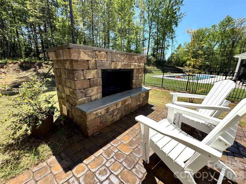 Exterior details and patio area of a home in Westport, York (Image 4). Exterior details and patio area of a home in Westport, York (Image 4).