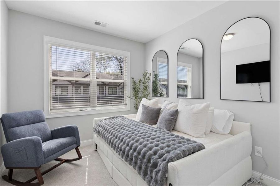 Furnished interior view inside a new home in , Atlanta (Image 27).