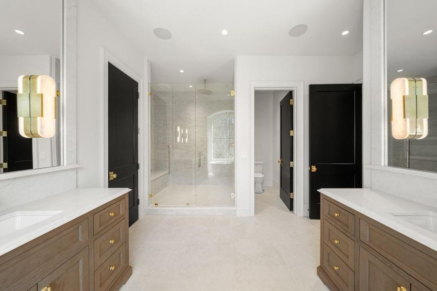 Furnished interior view inside a new home in Blue Heron Walk, Atlanta (Image 34).