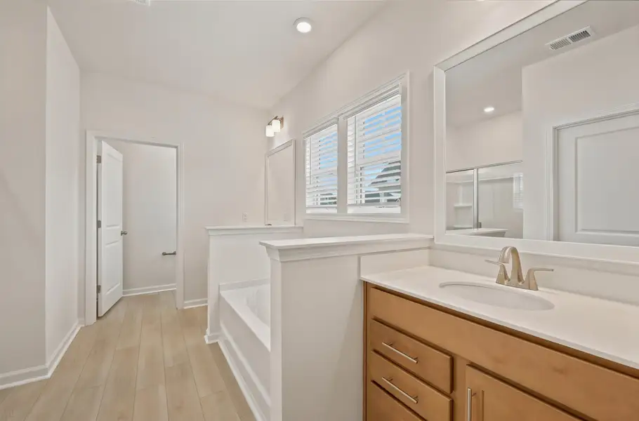 Furnished interior view inside a new home in Westfield, Conway (Image 13).