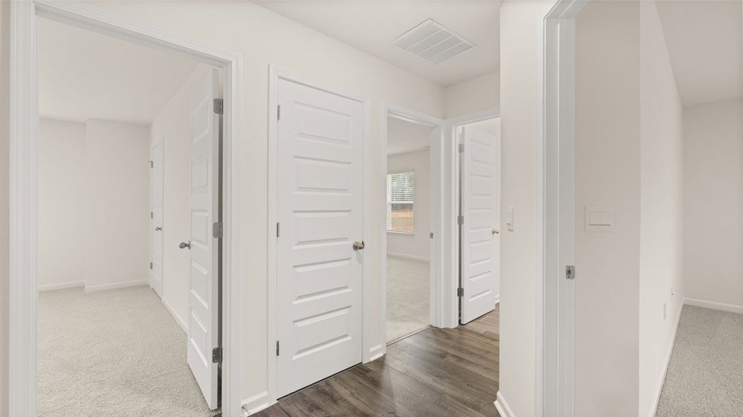 Spacious, unfurnished interior of a new home in The Gates at Pates Creek, Hampton (Image 42).