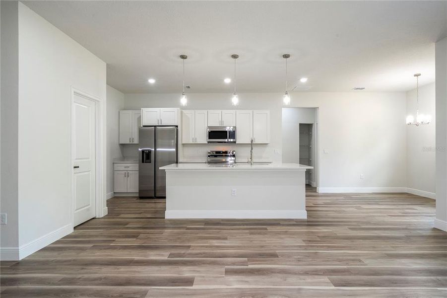 Furnished interior view inside a new home in , Ocala (Image 43).