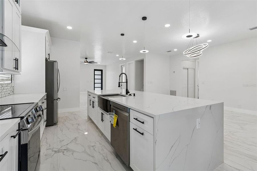 Furnished interior view inside a new home in , Tampa (Image 46).