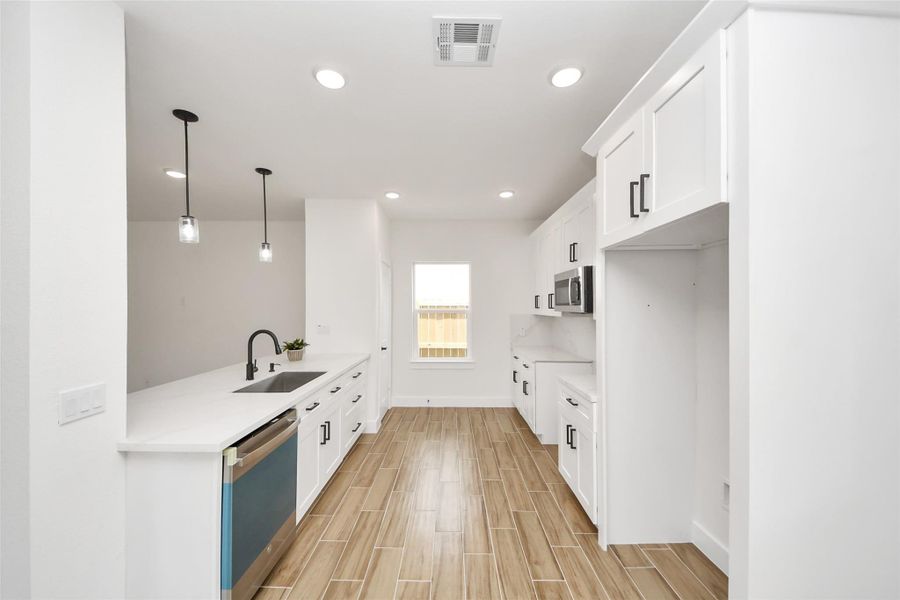 Furnished interior view inside a new home in , Houston (Image 7).