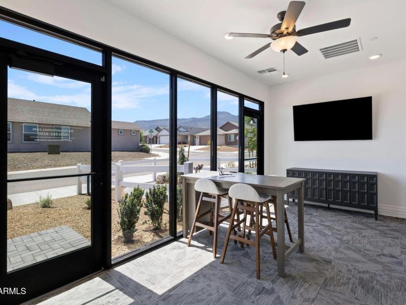 Furnished interior view inside a new home in Vineyards at Cottonwood, Cottonwood (Image 4).