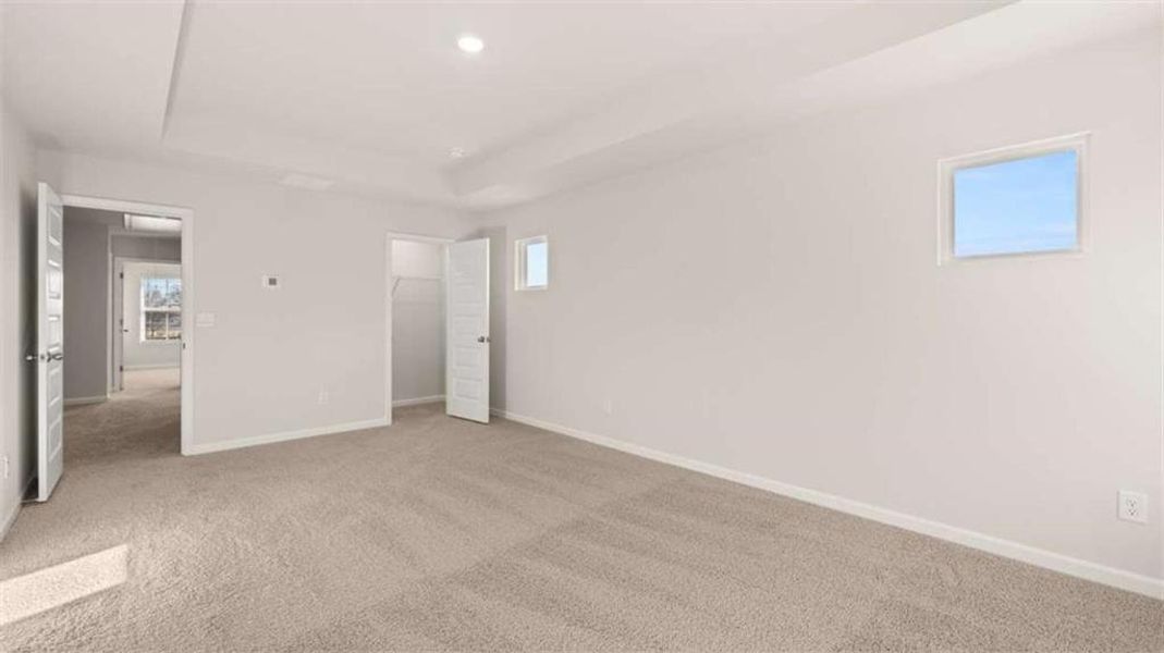Spacious, unfurnished interior of a new home in Brookland Commons, Monroe (Image 24).