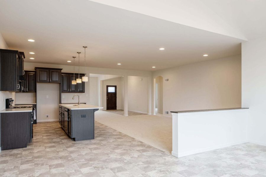 Classic Kitchen & Family Room