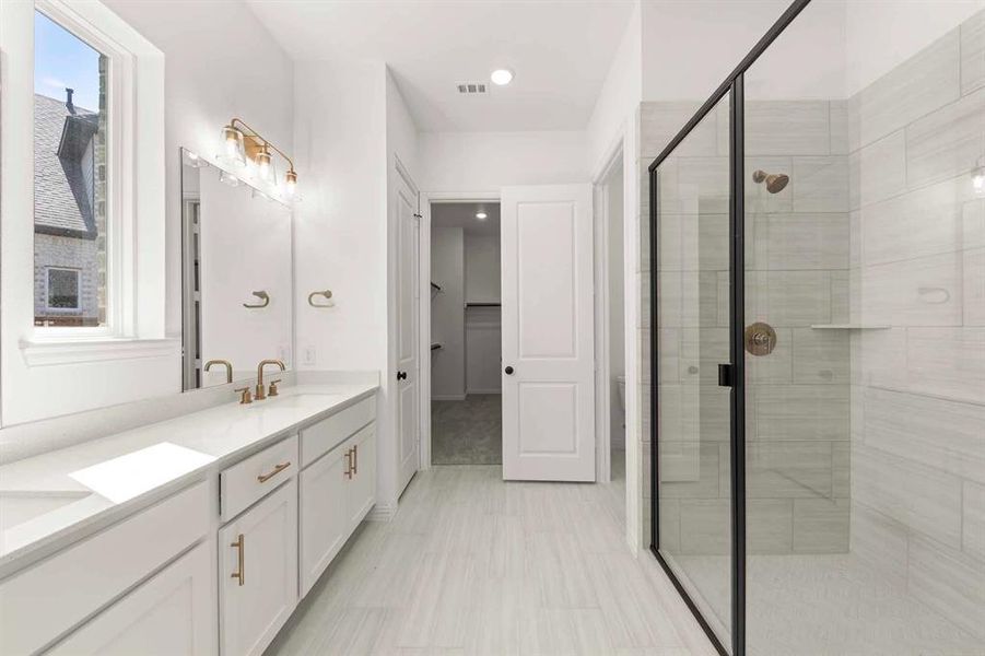 Furnished interior view inside a new home in Inspiration, Lucas (Image 6).