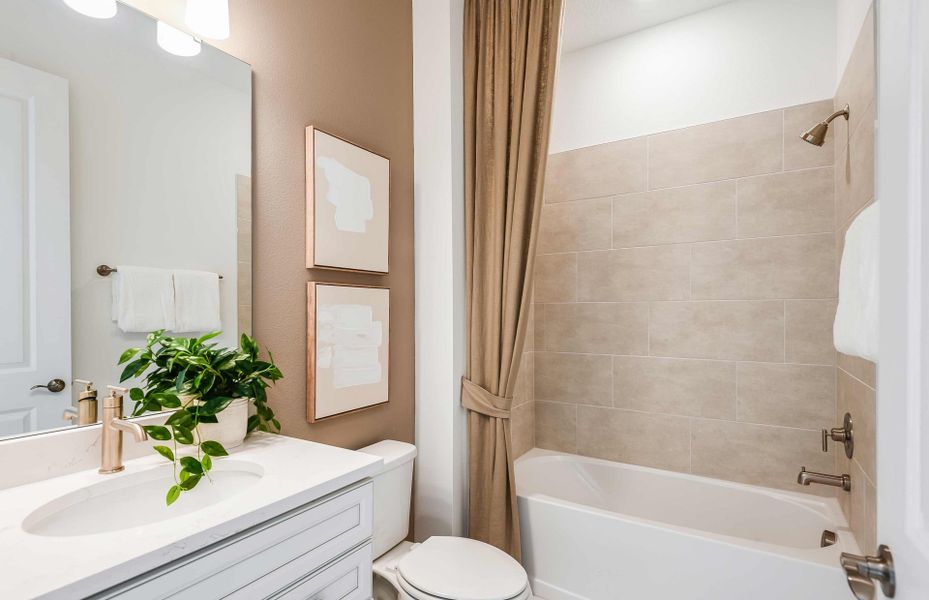 Furnished interior view inside a new home in Spencer Glen, Riverview (Image 12).