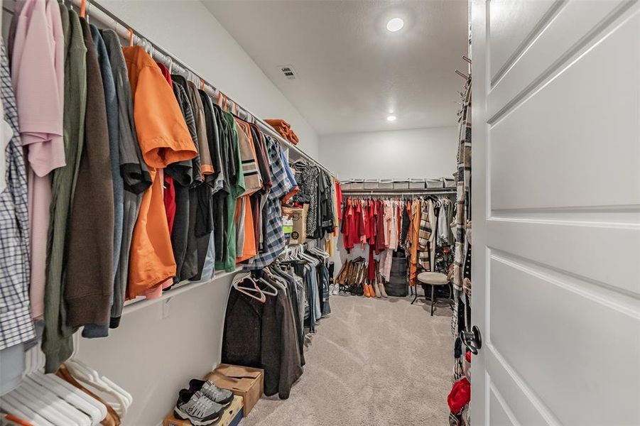 Huge walk in closet