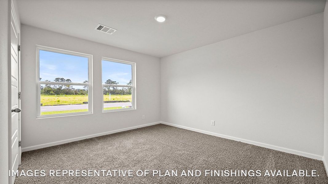 Representative unfurnished interior of a home built from the ASPEN by D.R. Horton in Morford, Jackson (Image 17).