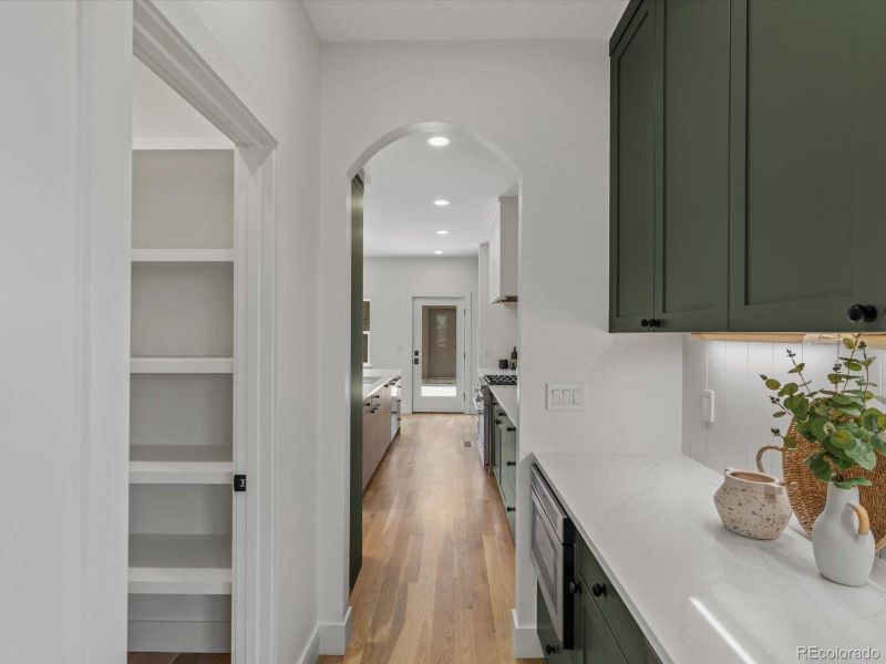 Furnished interior view inside a new home in , Denver (Image 16).