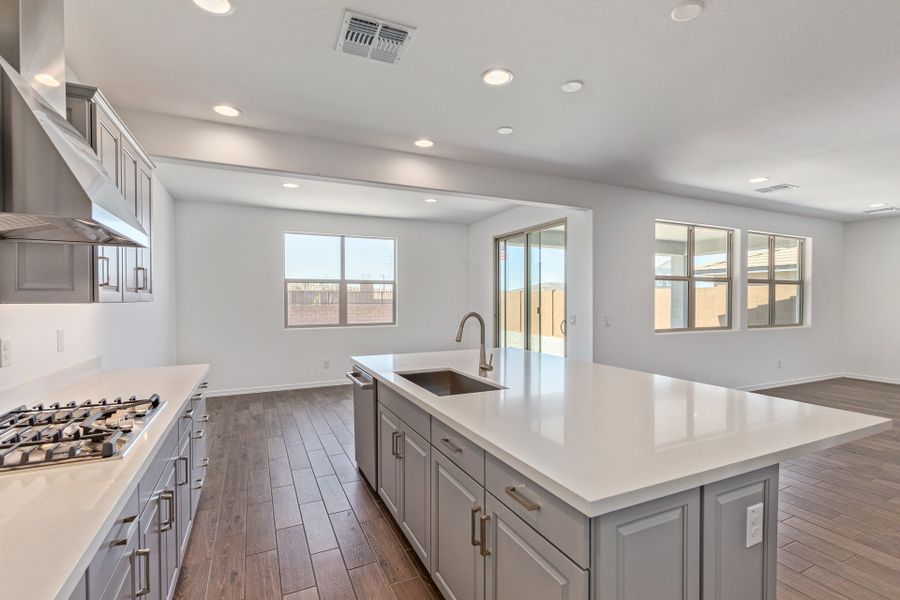 Representative furnished interior of a home built from the Evergreen by Taylor Morrison in Lucero Discovery Collection, Goodyear (Image 8).