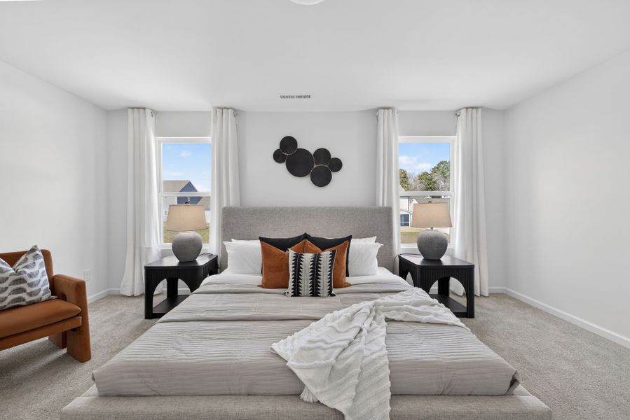Furnished interior view inside a new home in Nathans Ridge, Lillington (Image 25).