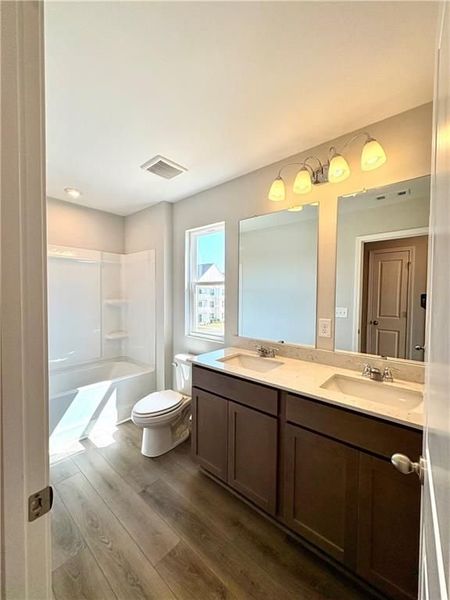 Furnished interior view inside a new home in Stegall Village, Cartersville (Image 42). Furnished interior view inside a new home in Stegall Village, Cartersville (Image 42).