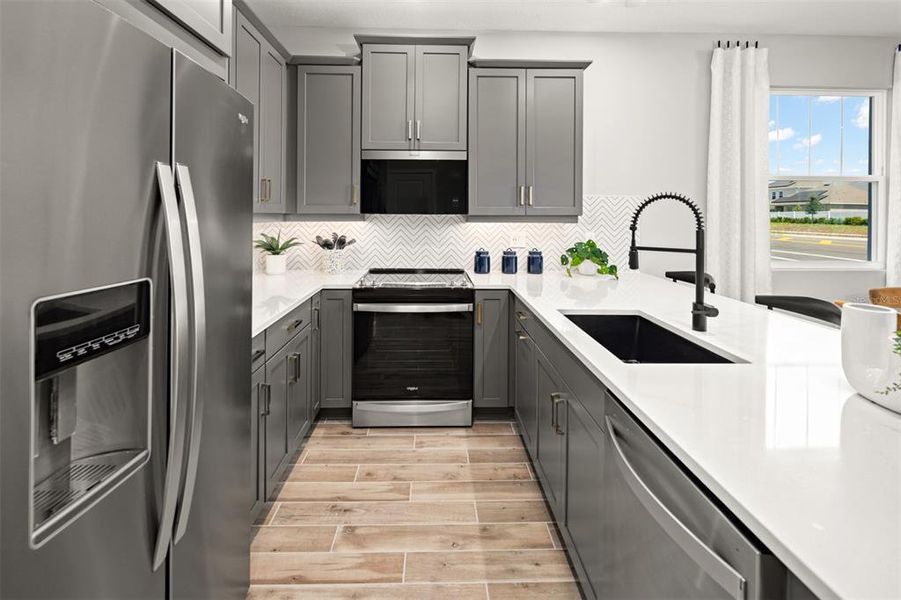 Furnished interior view inside a new home in Gardenia Reserve, Apopka (Image 7).