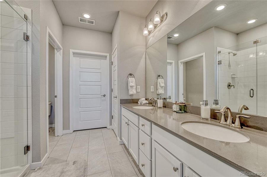 Furnished interior view inside a new home in The Trails at Westcreek, Parker (Image 15).