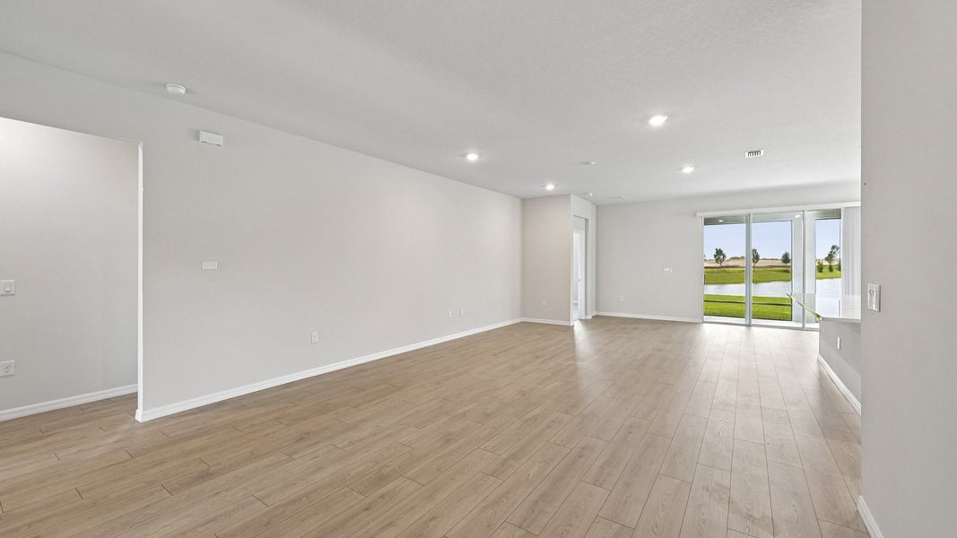 Representative unfurnished interior of a home built from the Laurel by D.R. Horton in Star Farms at Lakewood Ranch, Bradenton (Image 15).