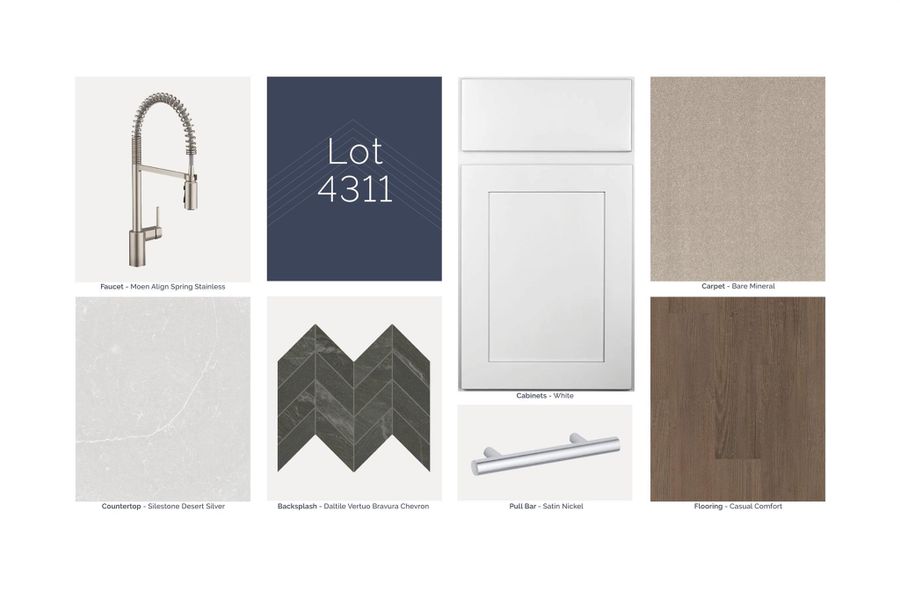 Sample of building materials used in homes in Summerview, Fulshear (Image 17). Sample of building materials used in homes in Summerview, Fulshear (Image 17).