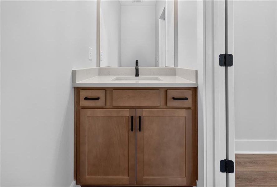 Close-up of interior finishes inside a home in Twin Lakes, Hoschton (Image 13).