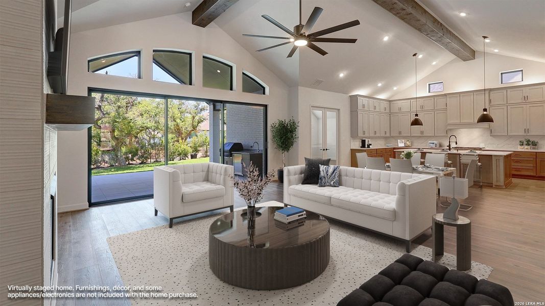 Furnished interior view inside a new home in Esperanza, Boerne (Image 6).