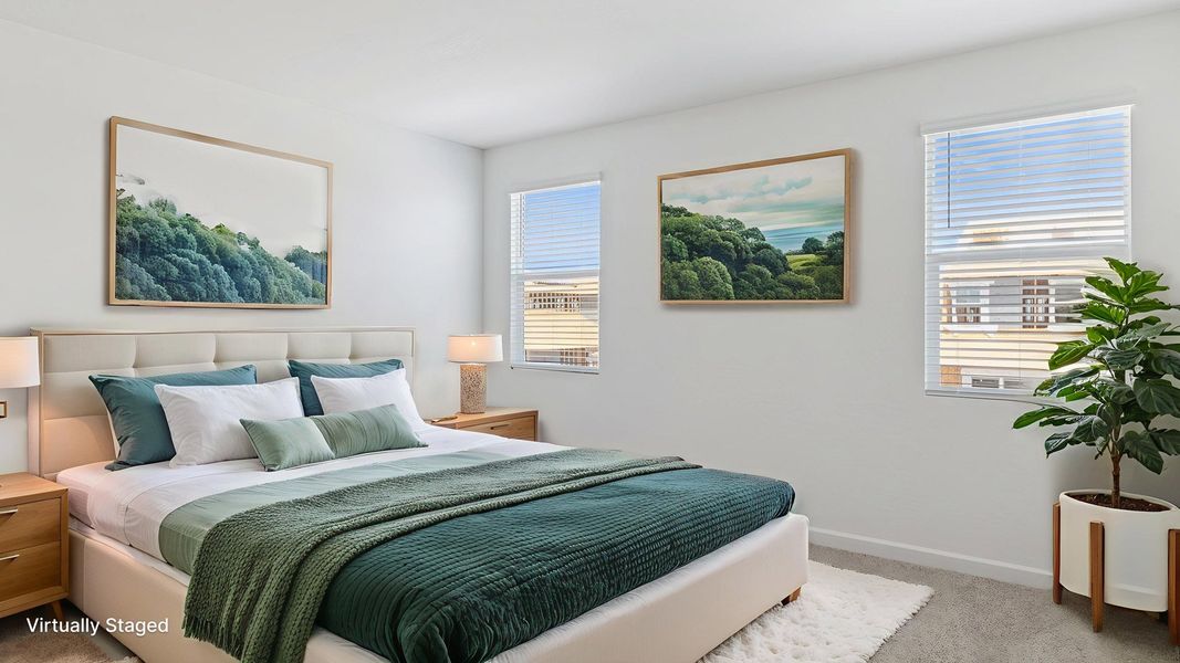 Representative furnished interior of a home built from the Crow by D.R. Horton in Zanjero Pass, Glendale (Image 10).