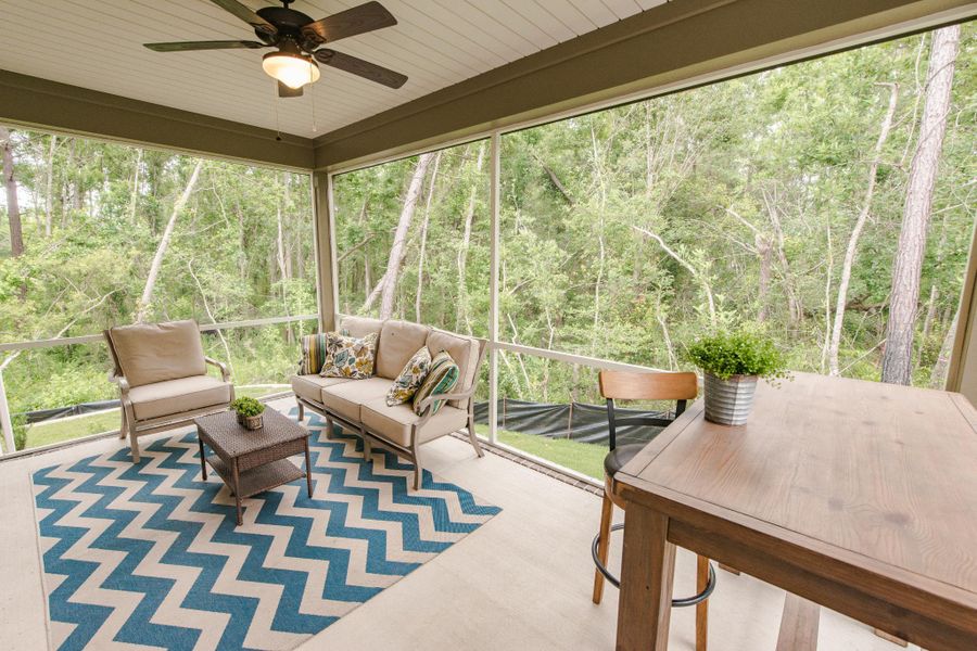 Representative furnished interior of a home built from the McKinley by Bill Clark Homes in The Sanctuary at Sunset Beach, Sunset Beach (Image 68). Representative furnished interior of a home built from the McKinley by Bill Clark Homes in The Sanctuary at Sunset Beach, Sunset Beach (Image 68).