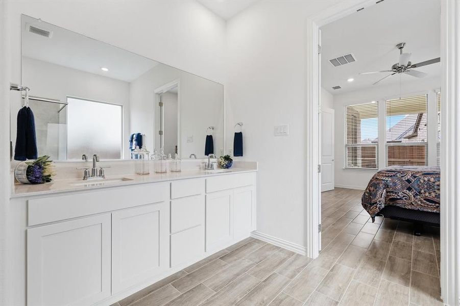 Furnished interior view inside a new home in Elements at Viridian | Active Adult 55+, Arlington (Image 25).